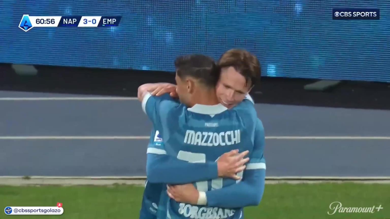 無敵雙響炮！麥克托米奈甩頭破門梅開二度！盧卡庫傳中送助攻！