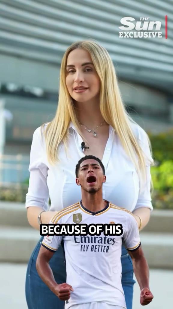 WTF！根本聽不清這皇馬女主持講啥，這身材真的很吸引眼球