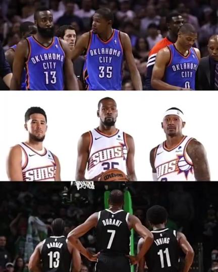 太陽三巨頭徹底失?。棵烂剑憾盘m特的三巨頭球隊(duì)總是一樣的結(jié)局？